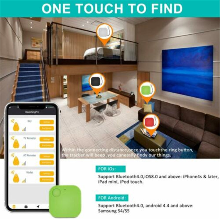 Portable Mini Square Anti Lost Device Smart Bluetooth Remote Anti Theft Keychain Alarm Portable Mini Square Anti Lost Device Smart Bluetooth Remote Anti Theft Keychain Alarm